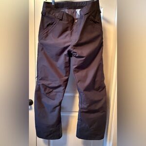 New Mens Sz XL Back POWDERHORN Dark Gray Snowboard & Ski Pants